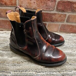 Dr. Martens Brown Ankle Boots